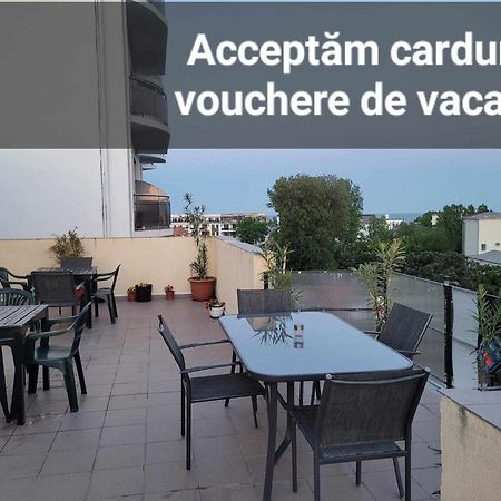 Cazare Eforie Nord, Plaja Acapulco, Garsoniere Four Studios, Bucatarie Comuna, Baie Proprie, Etaj 4, Fara Lift المظهر الخارجي الصورة