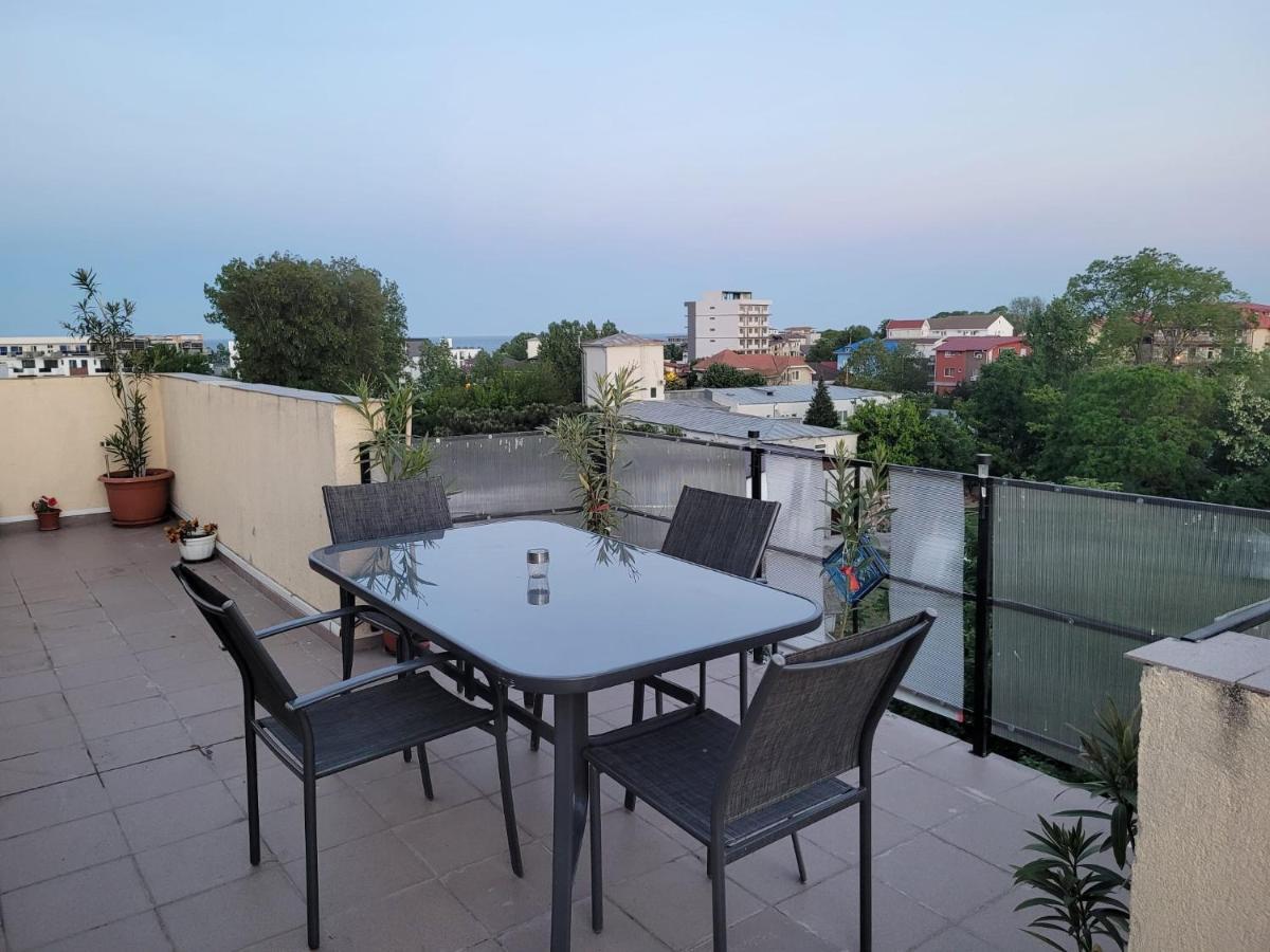 Cazare Eforie Nord, Plaja Acapulco, Garsoniere Four Studios, Bucatarie Comuna, Baie Proprie, Etaj 4, Fara Lift المظهر الخارجي الصورة