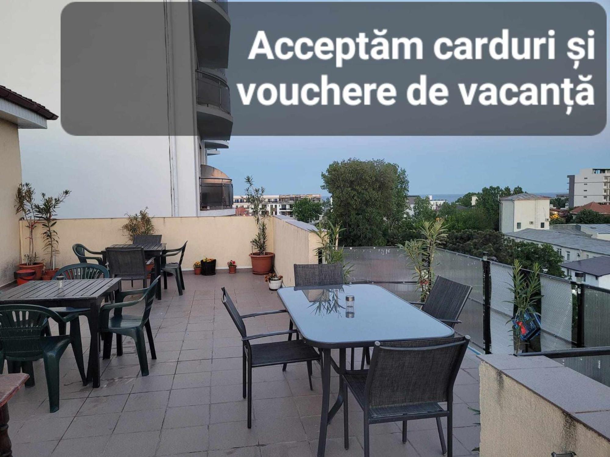 Cazare Eforie Nord, Plaja Acapulco, Garsoniere Four Studios, Bucatarie Comuna, Baie Proprie, Etaj 4, Fara Lift المظهر الخارجي الصورة